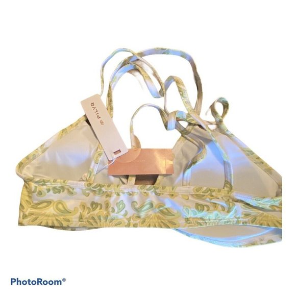 Pilyq Womens Celaya Utopia Halter Bikini Top NWT - Picture 3 of 5